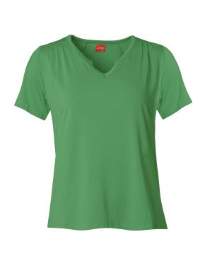 Du milde T-shirts Dupetra Green. kortærmet t-shirts i en lækker viskose kvalitet